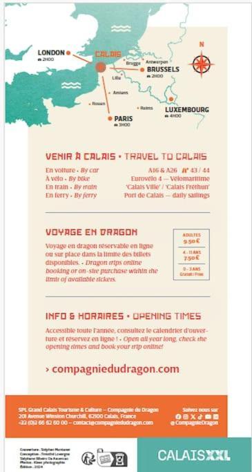 Le Clemenceau Appart-Calais Nord-Balcon-Plage 外观 照片
