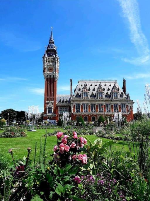 Le Clemenceau Appart-Calais Nord-Balcon-Plage 外观 照片