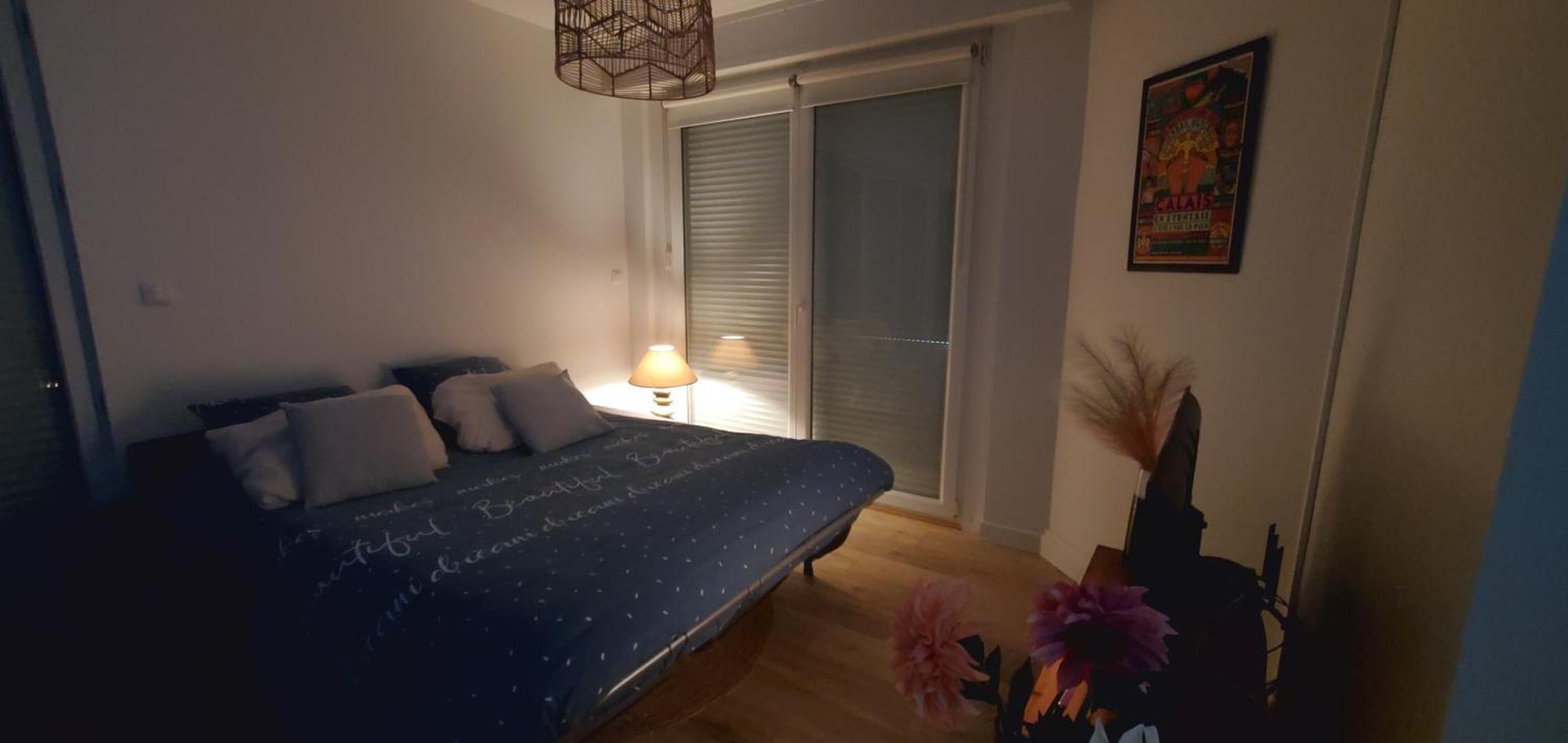 Le Clemenceau Appart-Calais Nord-Balcon-Plage 外观 照片